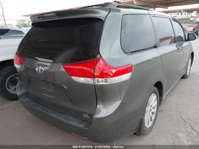 VIN 5TDJK3DC6ES074273 2014 Toyota Sienna, Le 7 Pass... no.4