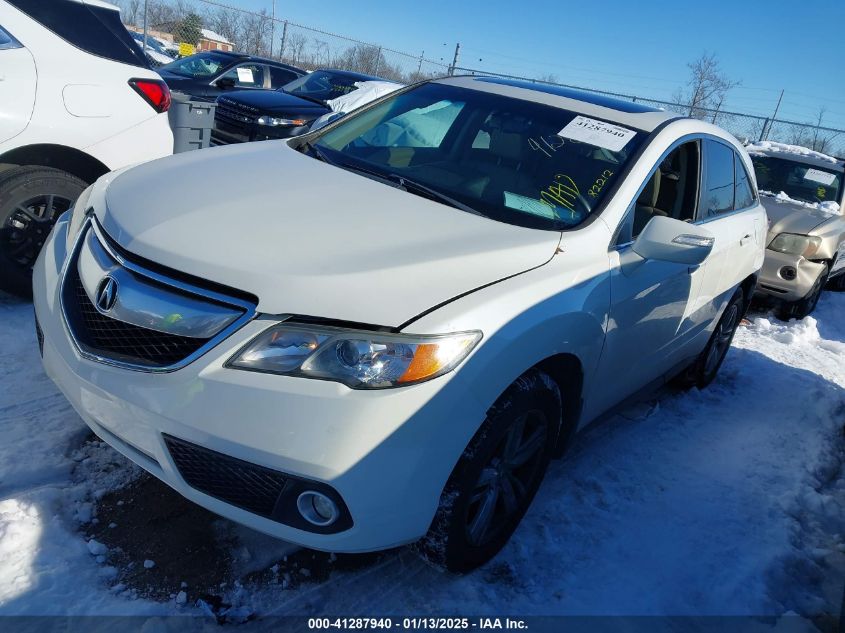 VIN 5J8TB4H59FL000280 2015 ACURA RDX no.2