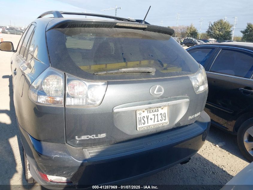 2007 Lexus Rx 350 VIN: 2T2GK31U47C011011 Lot: 41287969