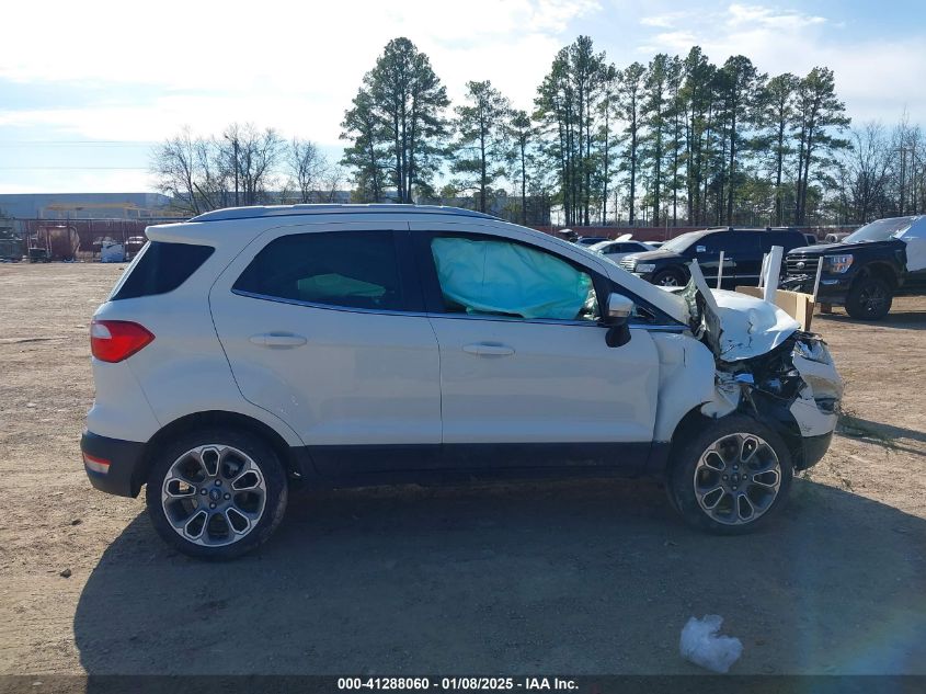 2020 Ford Ecosport Titanium VIN: MAJ6S3KL6LC349007 Lot: 41288060