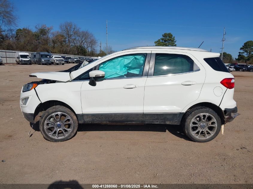 2020 Ford Ecosport Titanium VIN: MAJ6S3KL6LC349007 Lot: 41288060