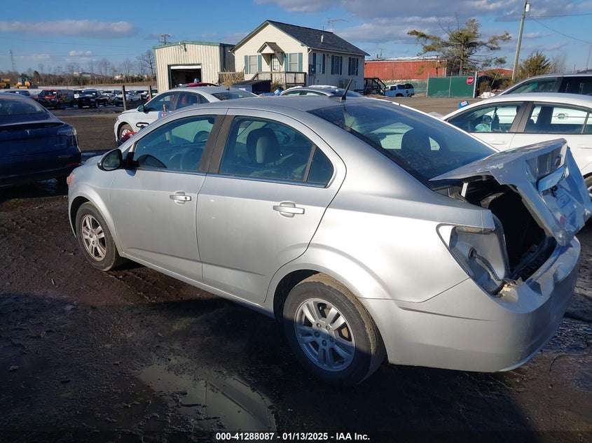2014 CHEVROLET SONIC VIN: 1G1JC5SH6E4103024