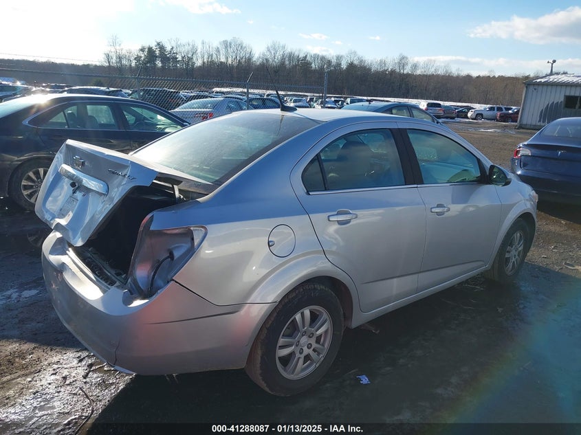 2014 CHEVROLET SONIC VIN: 1G1JC5SH6E4103024