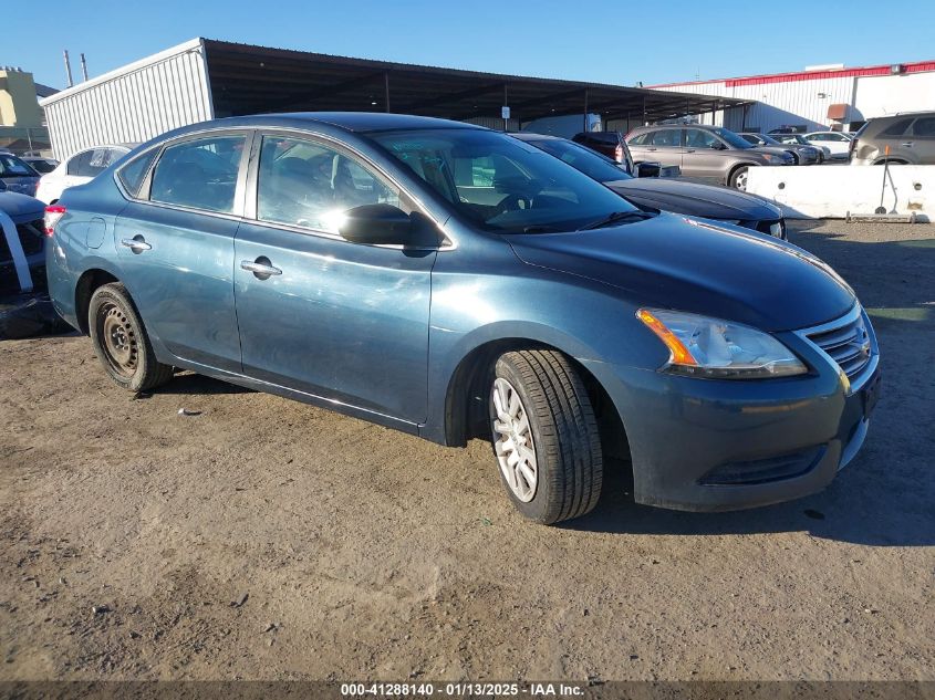 VIN 1N4AB7AP7DN907040 2013 Nissan Sentra, SV no.1