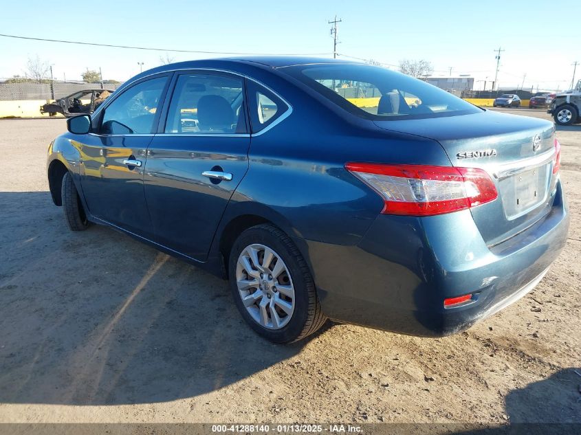 VIN 1N4AB7AP7DN907040 2013 Nissan Sentra, SV no.3