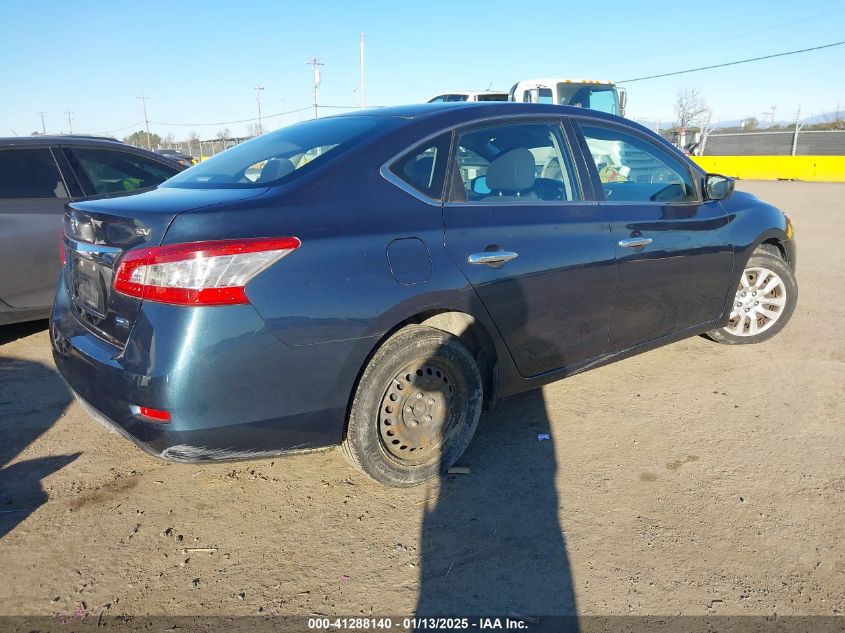 VIN 1N4AB7AP7DN907040 2013 Nissan Sentra, SV no.4