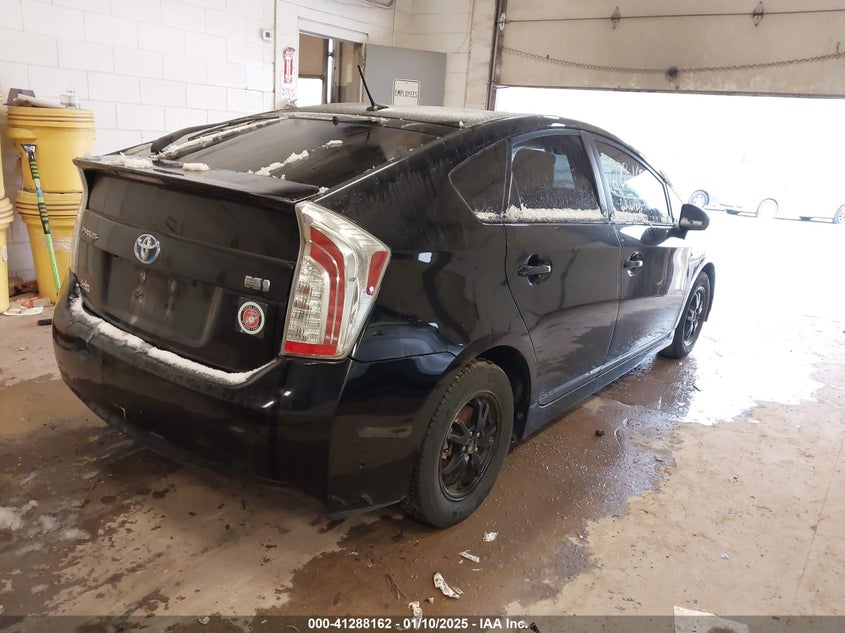 2012 TOYOTA PRIUS VIN: JTDKN3DU0C5453485