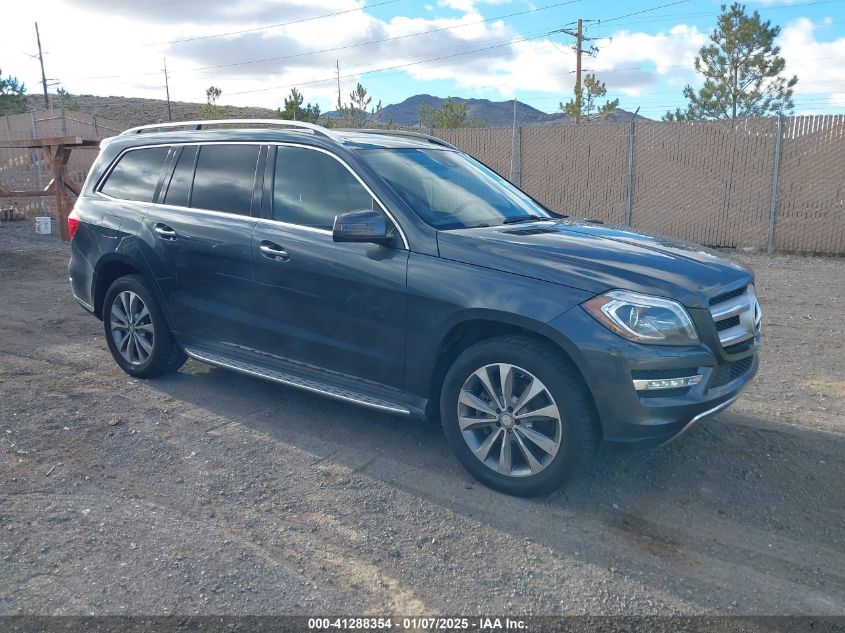 VIN 4JGDF7CE8EA433031 2014 MERCEDES-BENZ GL 450 no.1