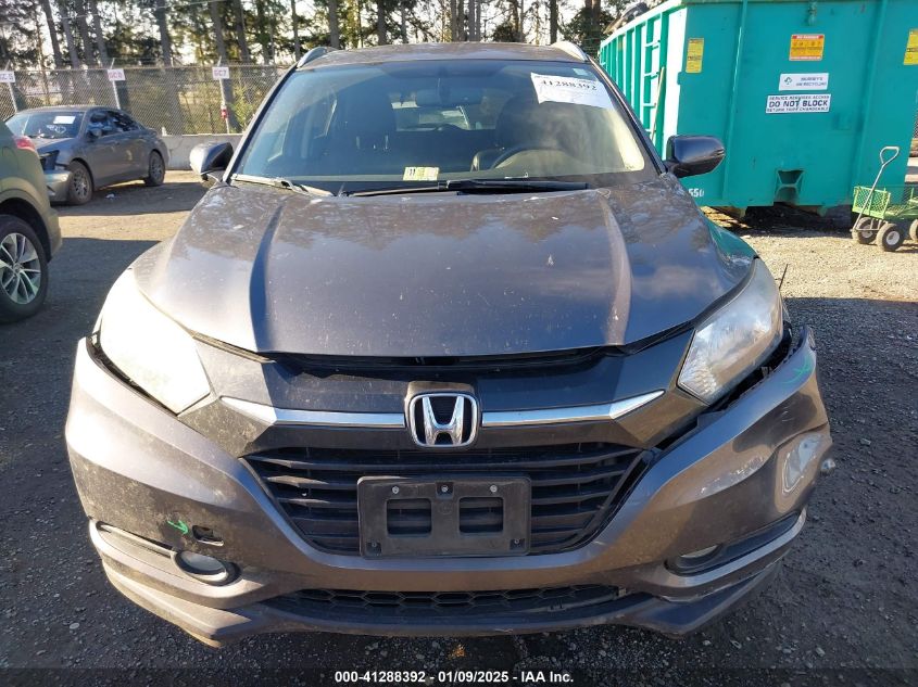 VIN 3CZRU6H7XGM725171 2016 Honda HR-V, Ex-L no.6