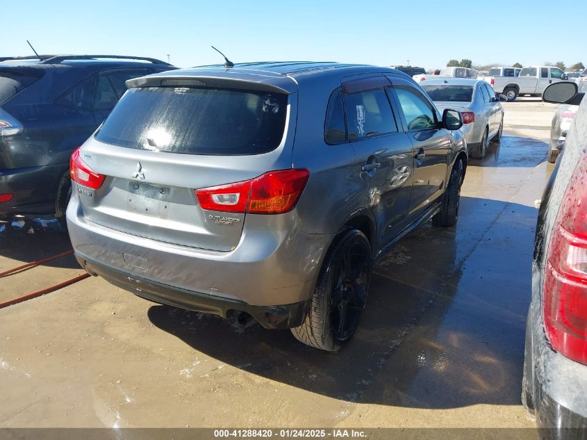 VIN 4A4AP3AU8DE024759 2013 MITSUBISHI OUTLANDER SPORT no.4