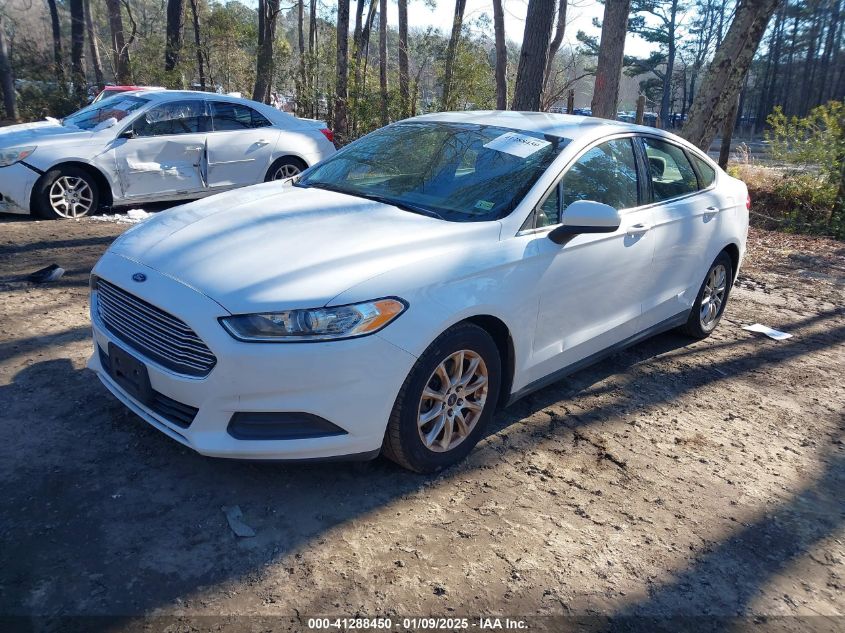 VIN 3FA6P0G76GR312011 2016 FORD FUSION no.2