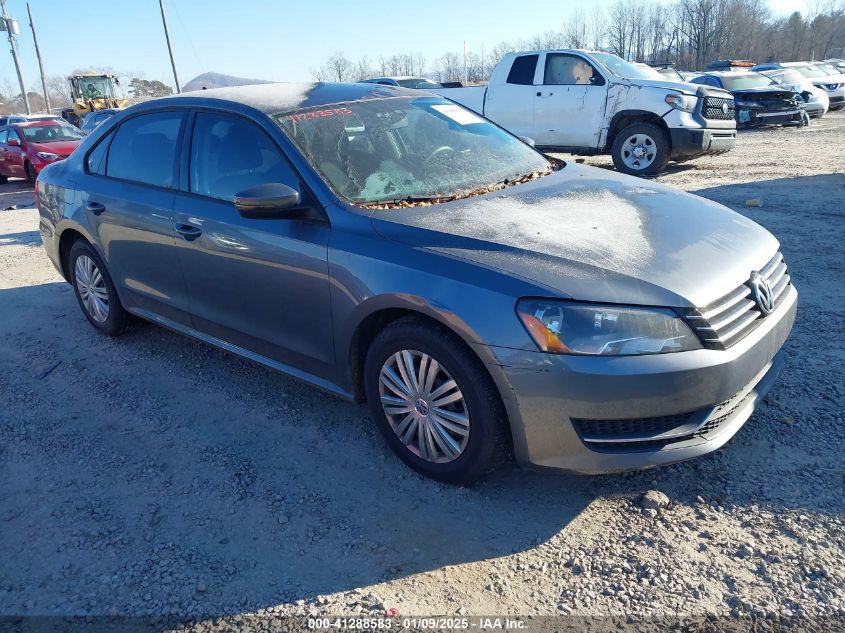 VIN 1VWAP7A3XEC023550 2014 Volkswagen Passat, 2.5L S no.1