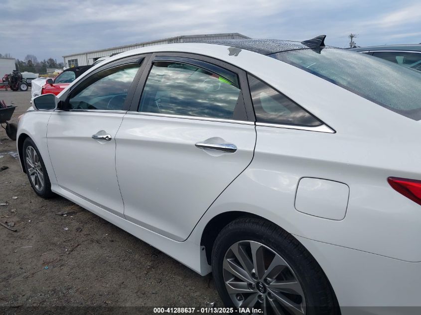 VIN 5NPEC4AC4EH878473 2014 HYUNDAI SONATA no.14