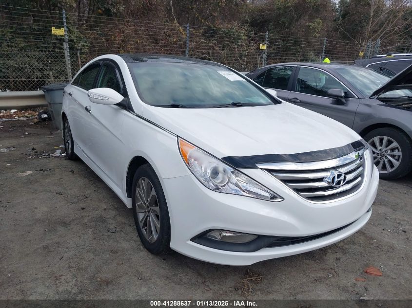 VIN 5NPEC4AC4EH878473 2014 HYUNDAI SONATA no.1