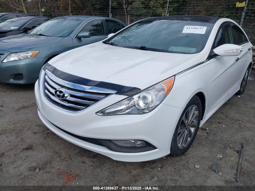 VIN 5NPEC4AC4EH878473 2014 HYUNDAI SONATA no.6