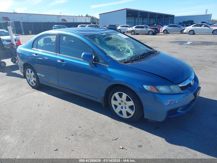 2010 HONDA CIVIC VIN: 2HGFA1F58AH566891