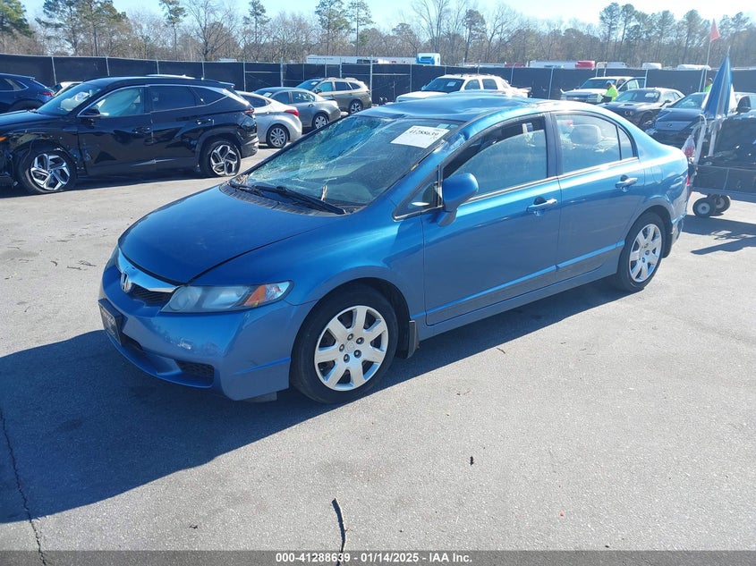 2010 HONDA CIVIC VIN: 2HGFA1F58AH566891