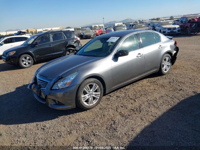 VIN JN1CV6AP3DM714459 2013 INFINITI G37 no.2