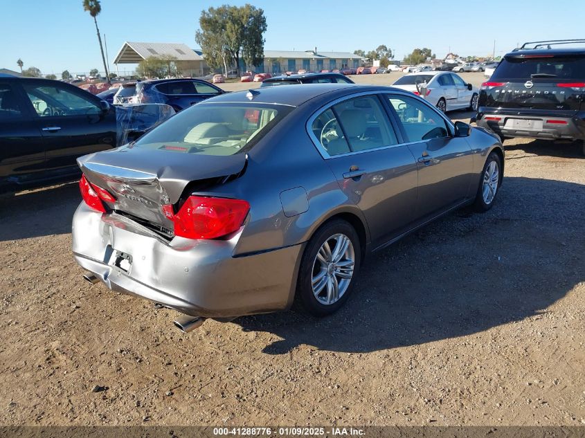 VIN JN1CV6AP3DM714459 2013 INFINITI G37 no.4