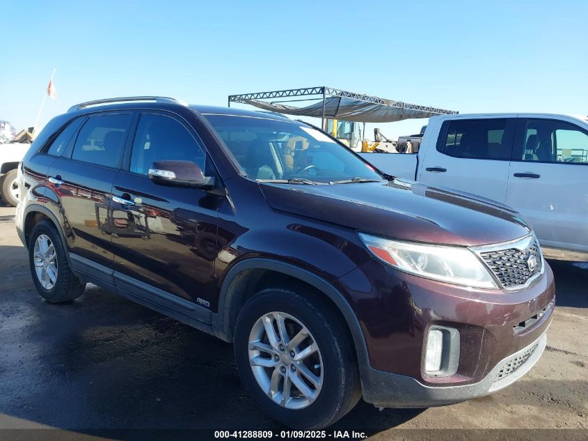 2014 KIA SORENTO LX - 5XYKTCA69EG440594