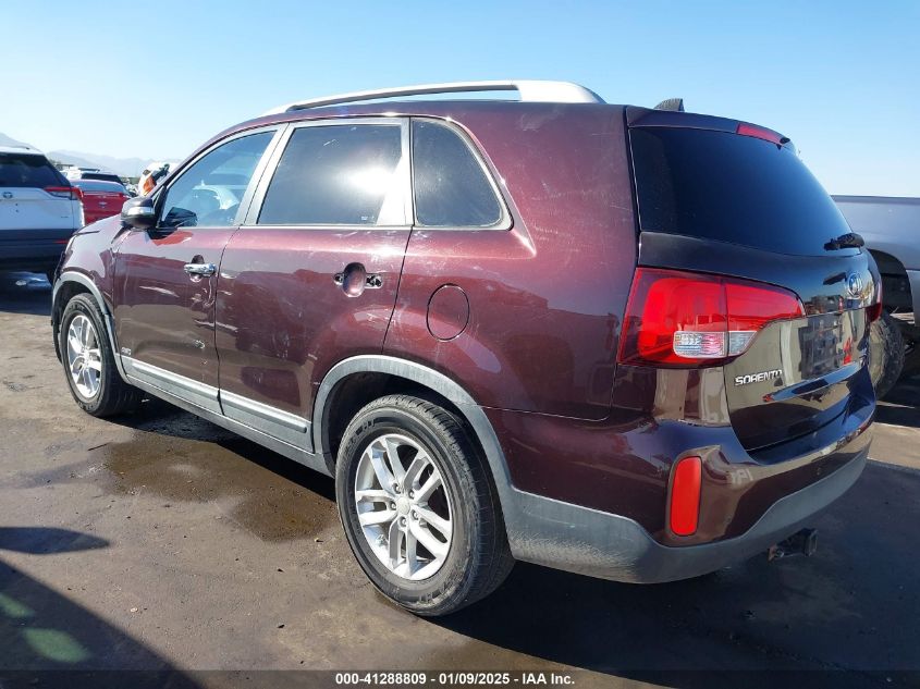 2014 KIA SORENTO LX - 5XYKTCA69EG440594