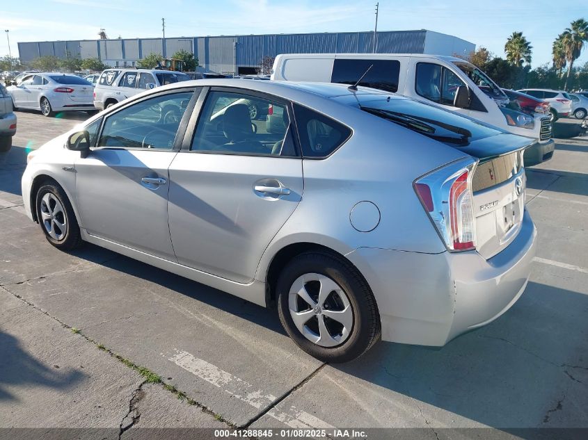 VIN JTDKN3DU4E0375888 2014 Toyota Prius, Two no.3