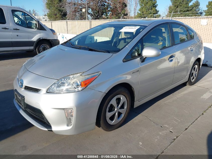 VIN JTDKN3DU4E0375888 2014 Toyota Prius, Two no.6