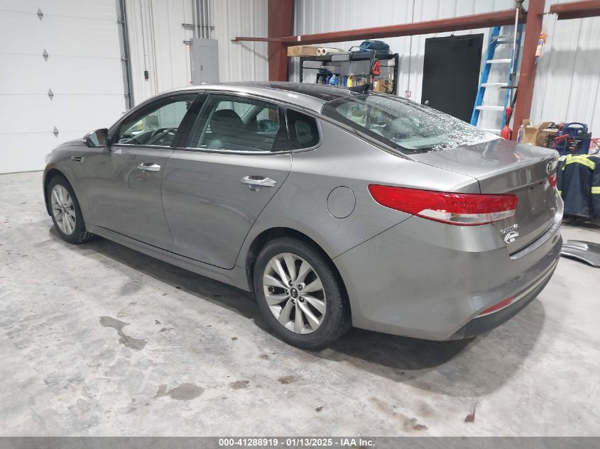 VIN 5XXGU4L37GG089655 2016 KIA Optima, EX no.3