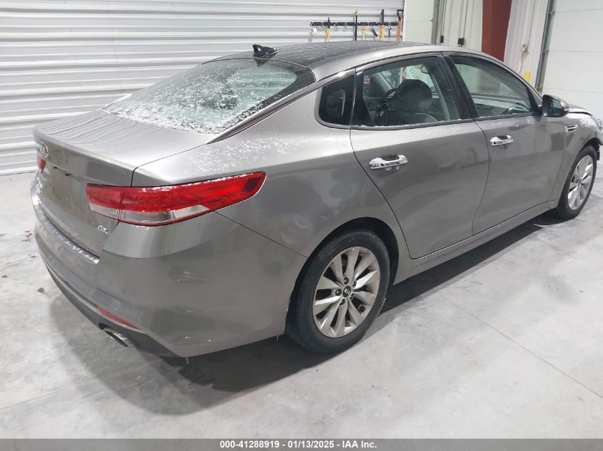 VIN 5XXGU4L37GG089655 2016 KIA Optima, EX no.4