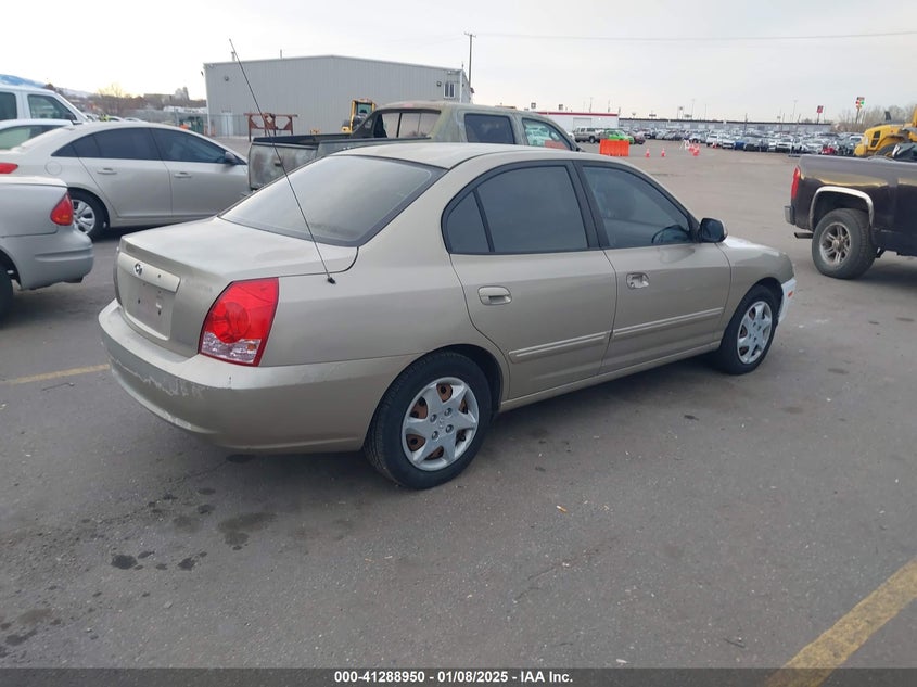 2006 HYUNDAI ELANTRA VIN: KMHDN46D66U321719
