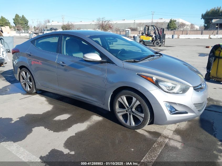 VIN KMHDH4AH6EU160109 2014 Hyundai Elantra, Sport no.1