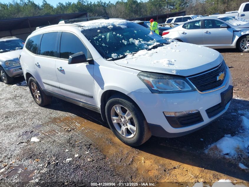 VIN 1GNKVFEDXGJ295130 2016 Chevrolet Traverse, LS no.1