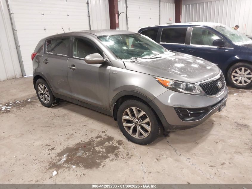 VIN KNDPBCAC5G7854079 2016 KIA SPORTAGE no.1