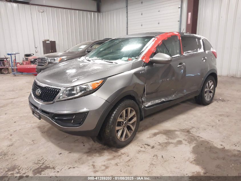 VIN KNDPBCAC5G7854079 2016 KIA SPORTAGE no.2