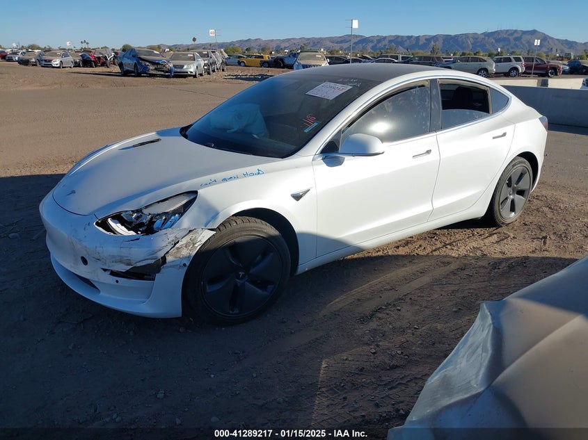 Vin: 5yj3e1ea7kf482802, lot: 41779585, tesla model 3 20192
