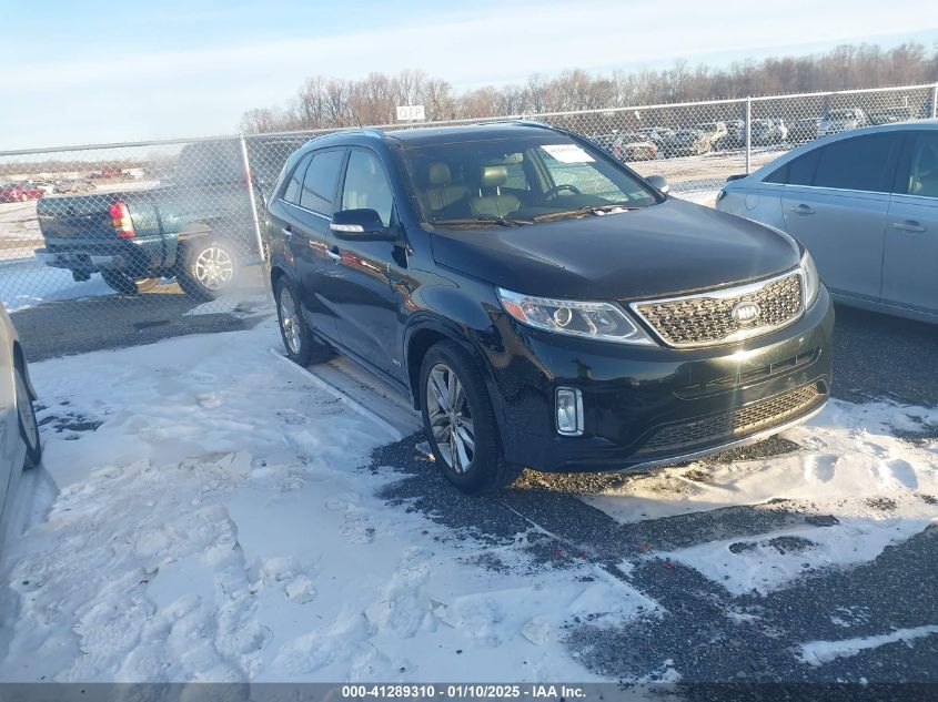 VIN 5XYKWDA75EG446074 2014 KIA Sorento, Limited V6 no.1