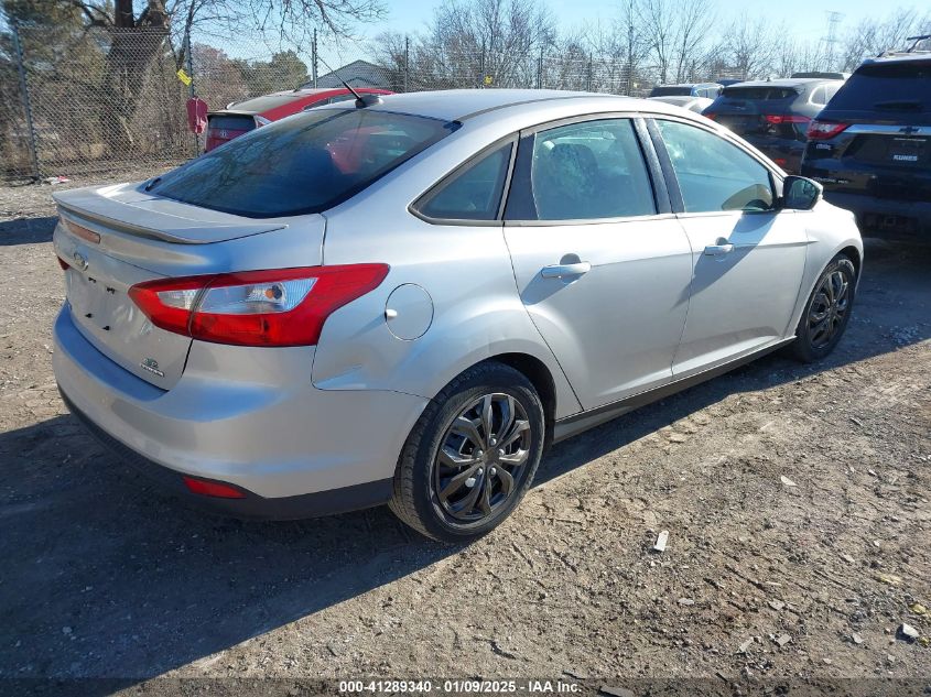 VIN 1FADP3F29DL168768 2013 Ford Focus, SE no.4