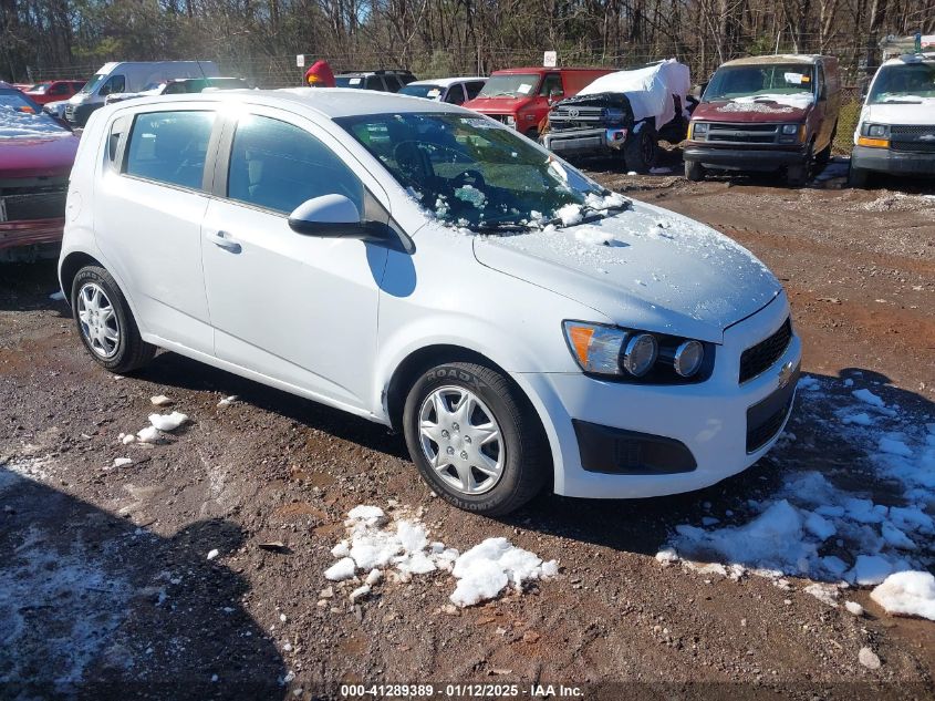 VIN 1G1JA6SH1F4188254 2015 CHEVROLET SONIC no.1