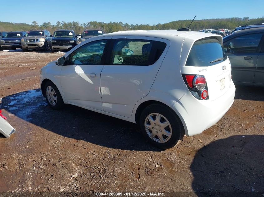 VIN 1G1JA6SH1F4188254 2015 CHEVROLET SONIC no.3