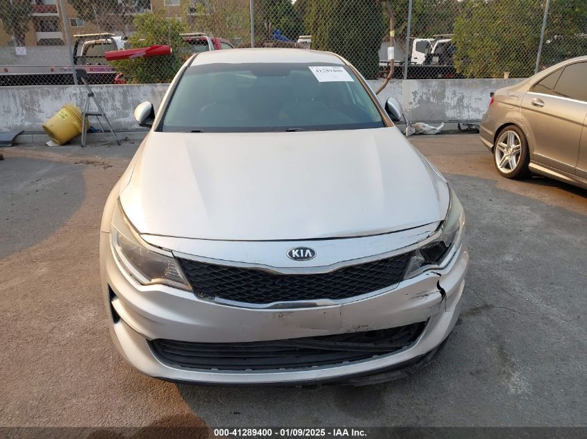 2016 KIA OPTIMA LX TURBO - 5XXGT4L18GG027473