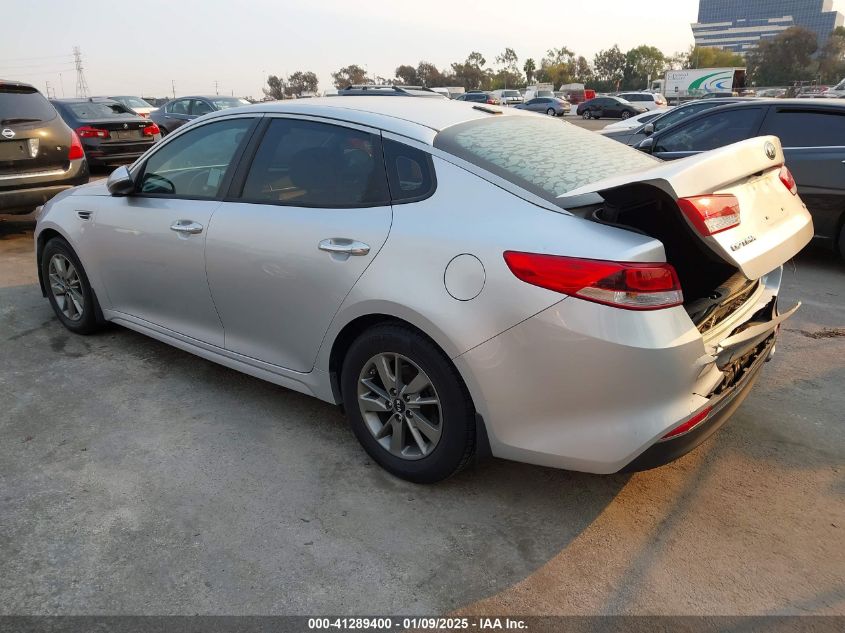 2016 KIA OPTIMA LX TURBO - 5XXGT4L18GG027473