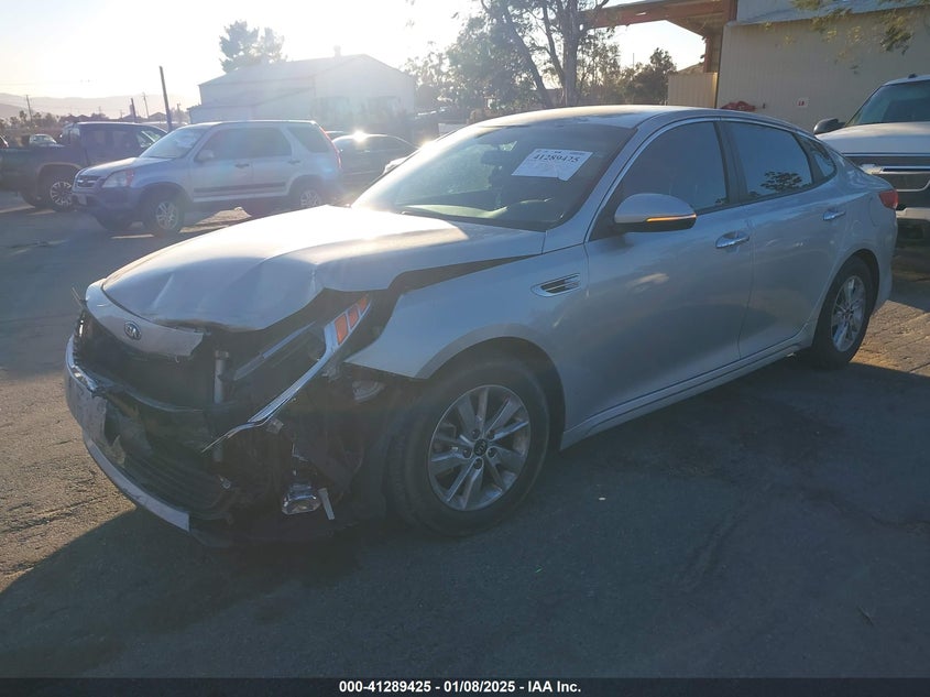 2017 KIA OPTIMA VIN: KNAGT4L37H5173982