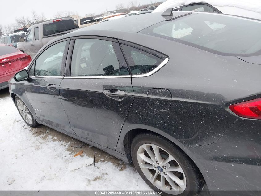 VIN 3FA6P0LU1KR112657 2019 Ford Fusion, Hybrid SE no.14