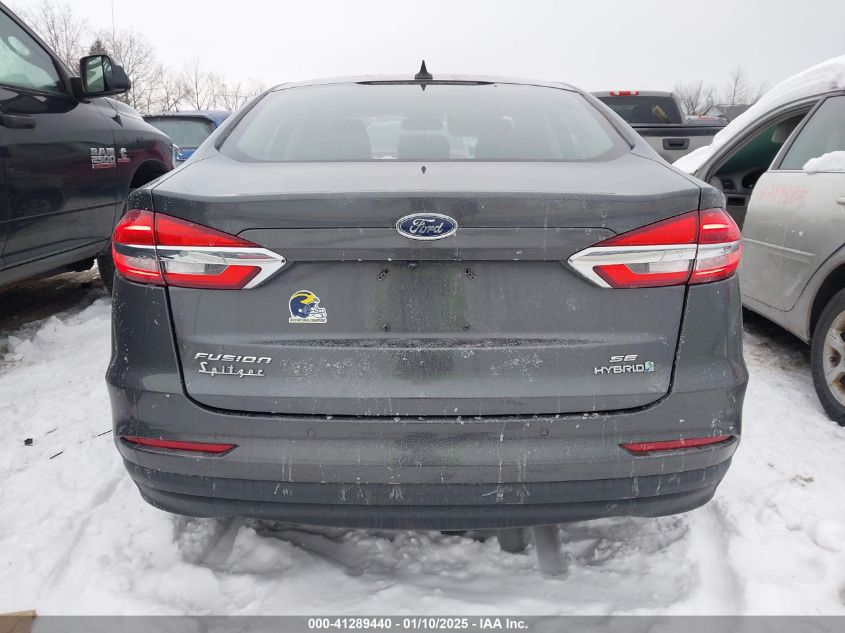 VIN 3FA6P0LU1KR112657 2019 Ford Fusion, Hybrid SE no.16