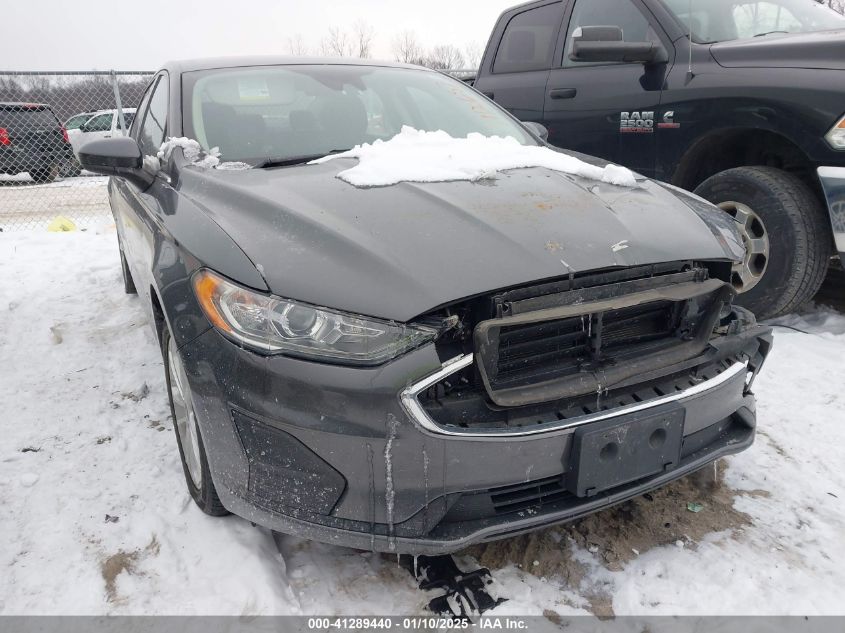 VIN 3FA6P0LU1KR112657 2019 Ford Fusion, Hybrid SE no.1