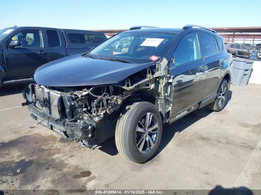 VIN 2T3WFREV3GW241865 2016 Toyota RAV4, Xle no.2