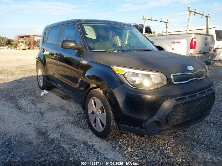 VIN KNDJN2A25E7015822 2014 KIA SOUL no.1