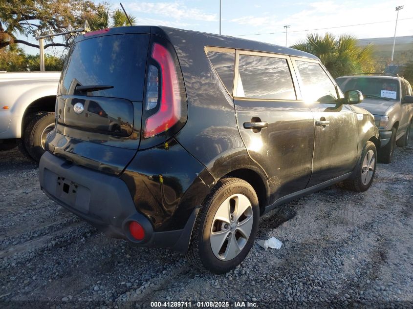 VIN KNDJN2A25E7015822 2014 KIA SOUL no.4