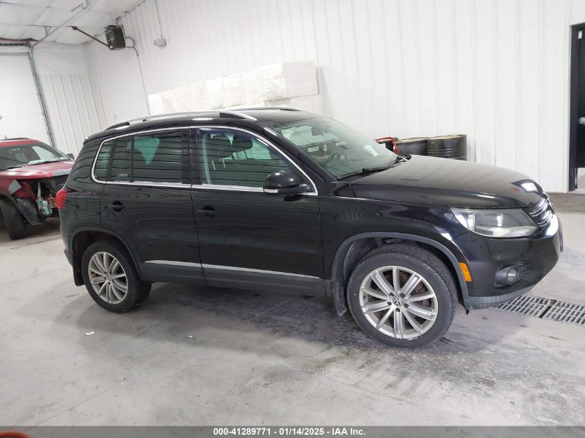 VIN WVGBV3AX6EW551699 2014 Volkswagen Tiguan, Sel no.13