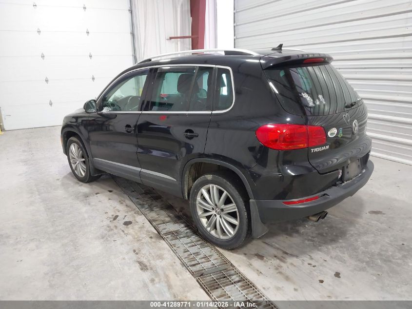 VIN WVGBV3AX6EW551699 2014 Volkswagen Tiguan, Sel no.3